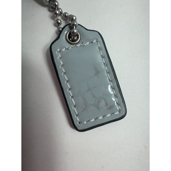 Coach Signature Gray Wristlet Pouch with mini hang tag 7”x4.5” - Picture 6 of 10